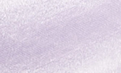 Shop Asos Design Tie Shoulder Bikini Top In Lilac