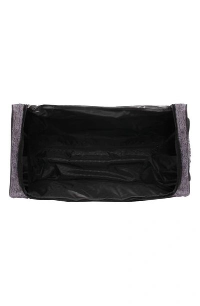 Hurley Kahuna 30in Rolling Duffel Bag In Grey Tweed
