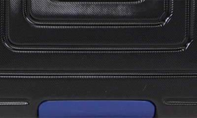 Hurley Suki 29" Hardshell Spinner Suitcase In Black/ Blue