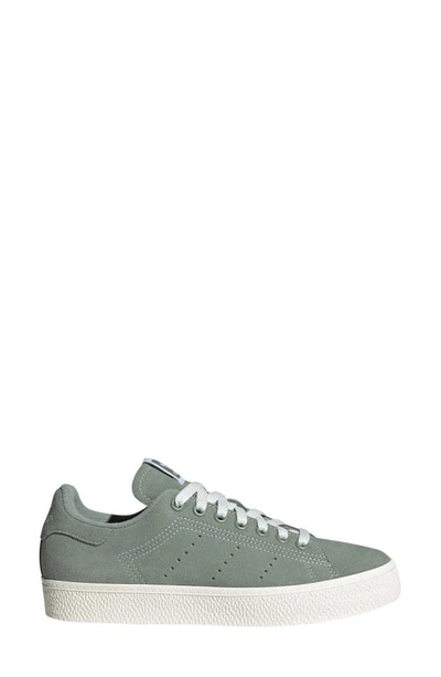 Shop Adidas Originals Stan Smith Sneaker In Silver Green/ White/ White