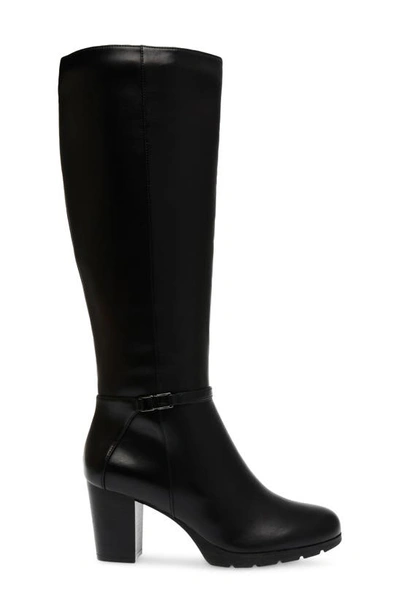Shop Anne Klein Rya Knee High Boot In Black Ms