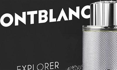 Montblanc Explorer Platinum Eau De Parfum Gift Set ($185 Value)