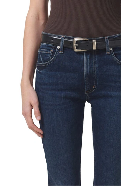 Shop Citizens Of Humanity Isola Crop Slim Straight Leg Jeans In Courtland