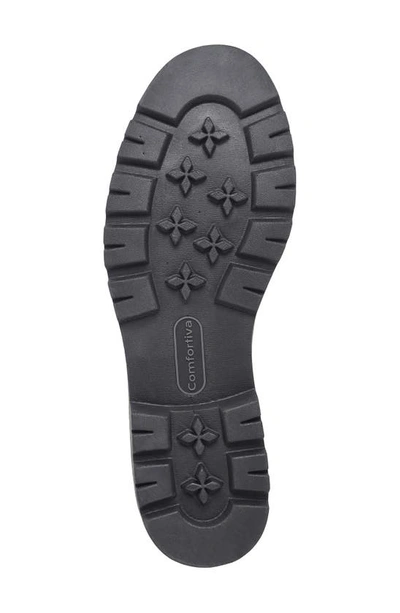Comfortiva Lexya Lug Sole Loafer In Heathered Dark Grey