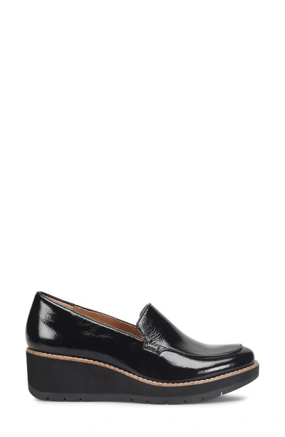 Shop Comfortiva Farland Wedge Loafer In Black Patent
