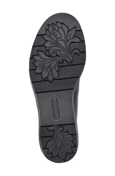 Shop Comfortiva Farland Wedge Loafer In Black