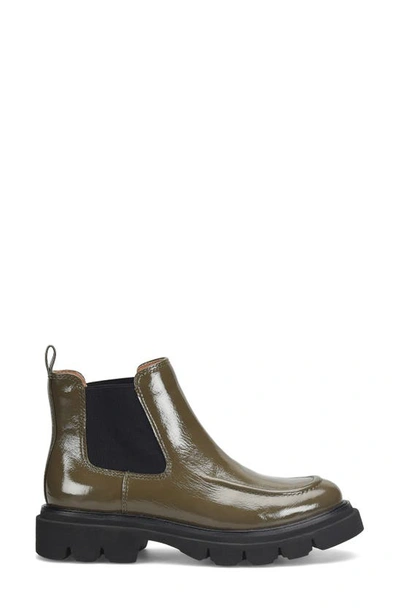 Söfft Samira Platform Chelsea Boot In Taupe Patent