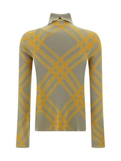 Shop Burberry Knitwear In Hunter Ip Check