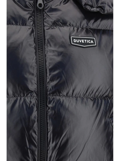 Shop Duvetica Down Jackets In Nero