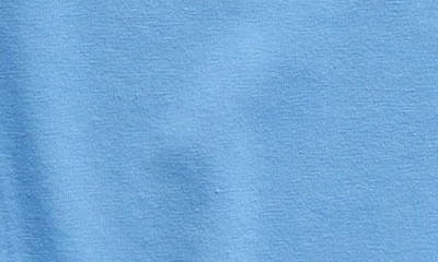 Shop Zella Girl Organic Cotton Blend Twist T-shirt In Blue Cornflower