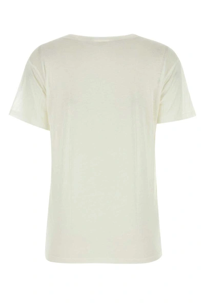 Shop Baserange T-shirt In White