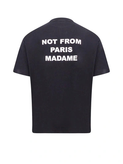 Shop Drôle De Monsieur T-shirt In Black