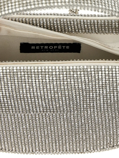 Shop Retroféte Betsy Medium Hand Bags Silver