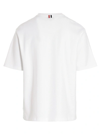 Shop Thom Browne Pocket T-shirt White