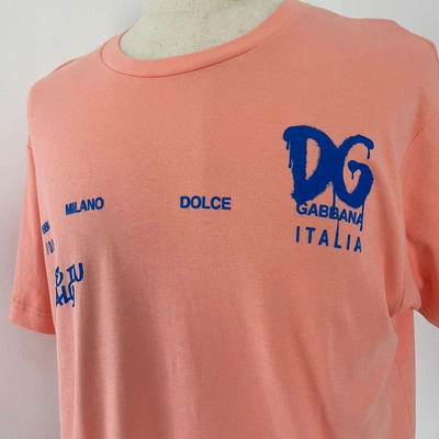 Pre-owned Dolce & Gabbana Men's Cotton T-shirt