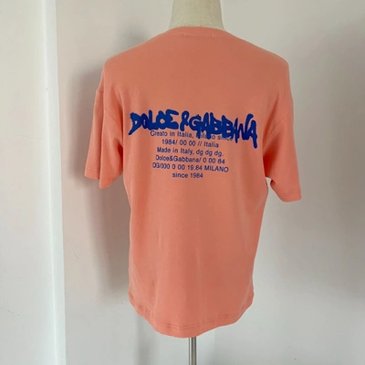 Pre-owned Dolce & Gabbana Men's Cotton T-shirt