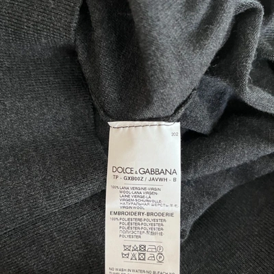 Pre-owned Dolce & Gabbana Men's Wool Sweatshirt