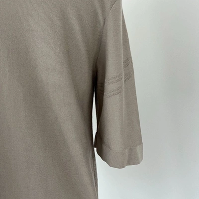 Pre-owned Hermes Hermès Short Sleeve Men's Cotton Shirt, Large