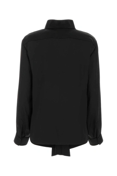 Shop Giorgio Armani Shirts In Black