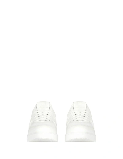 Shop Givenchy G4 Sneakers In Leather In White