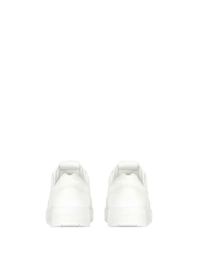 Shop Givenchy G4 Sneakers In Leather In White