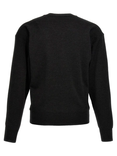 Shop Lemaire V-neck Sweater In Gray