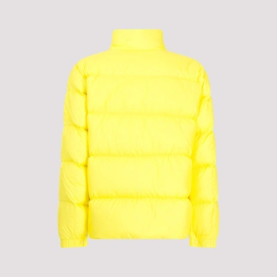 Shop Moncler Citala Jacket Wintercoat In Yellow &amp; Orange