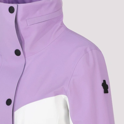 Shop Moncler Grenoble  Hainet Jacket Wintercoat In Pink &amp; Purple