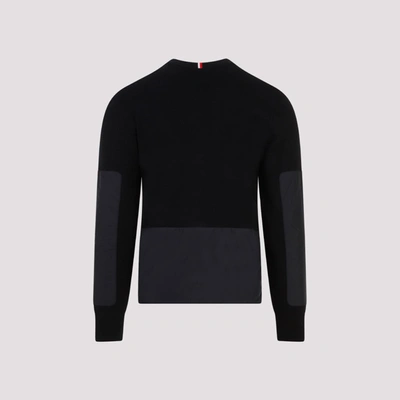 Shop Moncler Grenoble  Tricot Sweater In Black