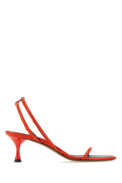 Shop Neous Sandals In Red