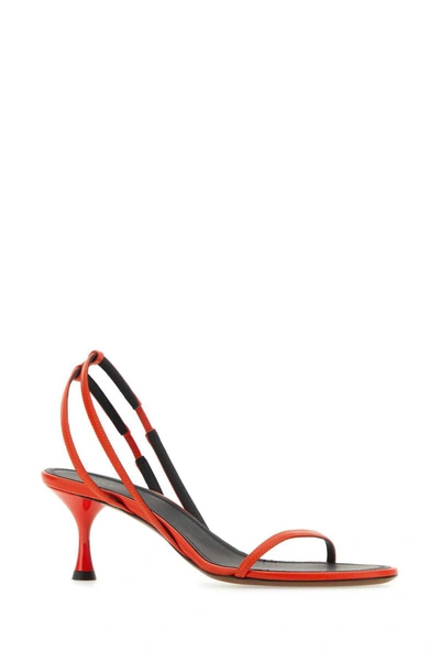 Shop Neous Sandals In Red