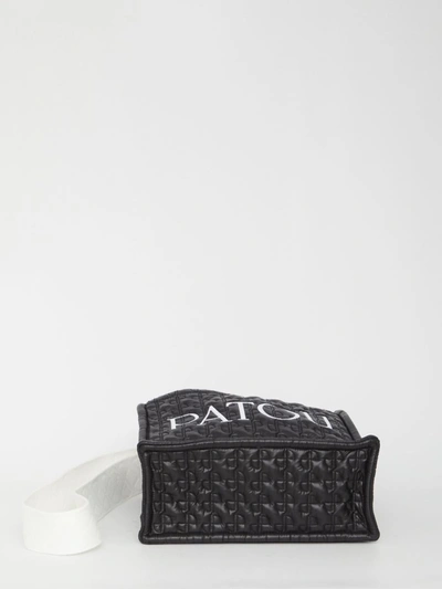 Shop Patou Small Tote Bag In Black