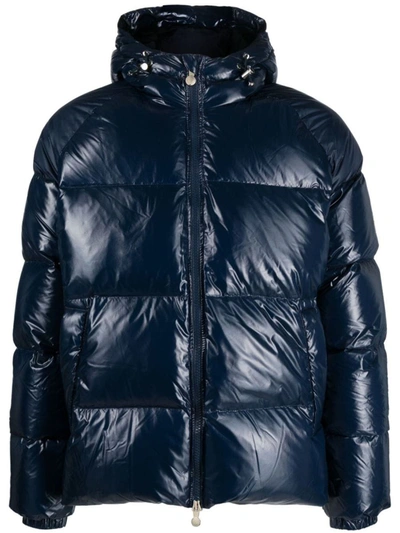 pyrenex coat navy blue