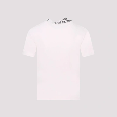 Shop Y/project Triple Collar Fitted T-shirt Tshirt In Pink &amp; Purple