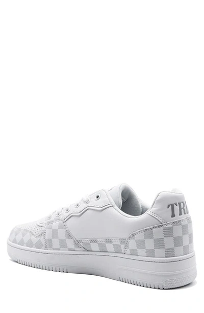 Shop Zoo York Trip Faux Leather Basketball Sneaker In White