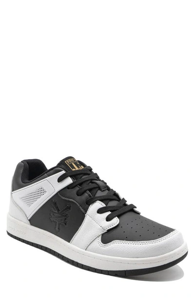 Shop Zoo York Casper Faux Leather Skate Sneaker In Black