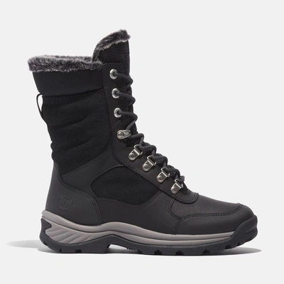 Shop Timberland Women's White Ledge Mid-hiker Boot In Black