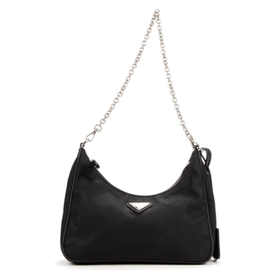 Prada Re-nylon Mini Bag, Women, Black - Verchka