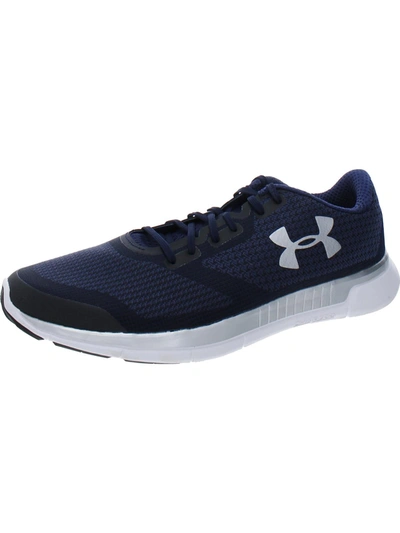 Shop Under Armour Charged Lightning Mens Lightweight Athletic Running, Cross Training Shoes In Blue