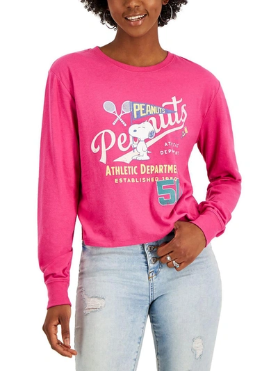 Shop Peanuts Womens Graphic Scp Cropped In Multi