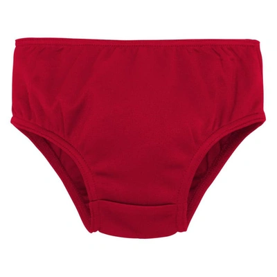 Outerstuff Girls Preschool Scarlet San Francisco 49ers Spirit Cheerleader Two-piece Set With Bloomers In Scarlet