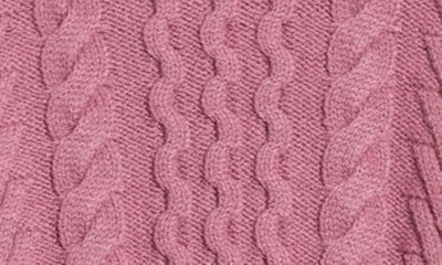 Open Edit Mix Stitch Boxy Sweater In Purple Syrup