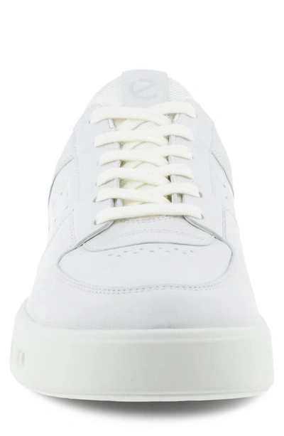 Shop Ecco Street 720 Waterproof Retro Sneaker In White