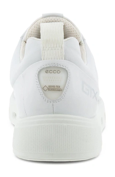 Shop Ecco Street 720 Waterproof Retro Sneaker In White