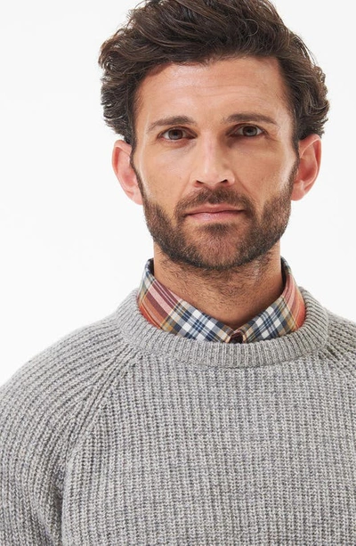 Shop Barbour Horseford Lambswool Sweater In Stone