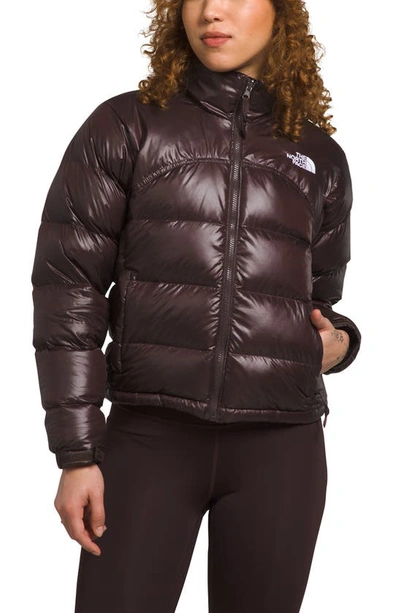 Shop The North Face 2000 Retro Nuptse® 700 Fill Power Down Jacket In Coal Brown