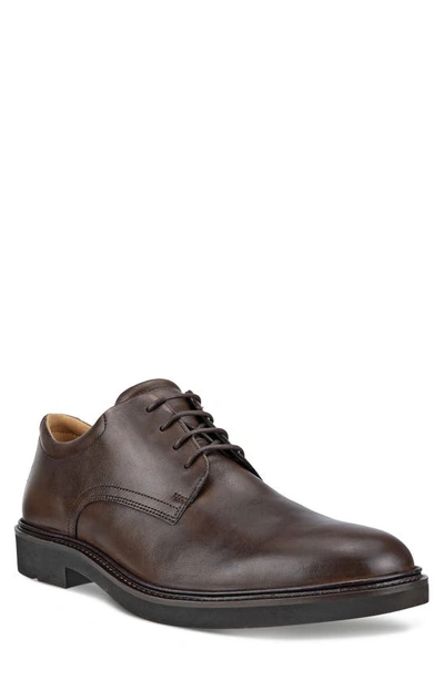 Shop Ecco Metropole London Derby In Cocoa Brown