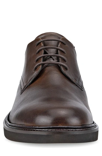 Shop Ecco Metropole London Derby In Cocoa Brown