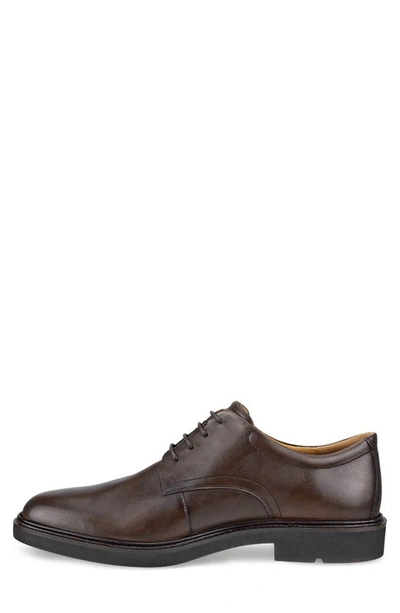 Shop Ecco Metropole London Derby In Cocoa Brown