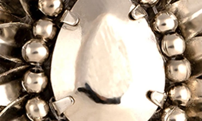 Shop Deepa Gurnani Icelyn Statement Stud Earrings In Silver